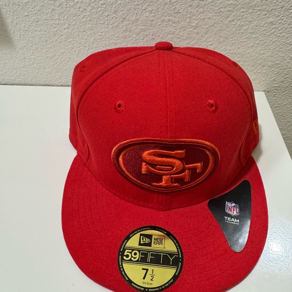 San Francisco 49ers New Era red/orange 59FIFTY Cap